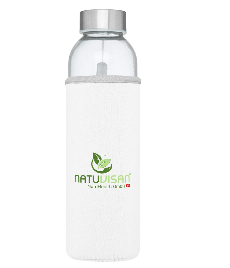 Trinkflasche aus Glas - 500 ml