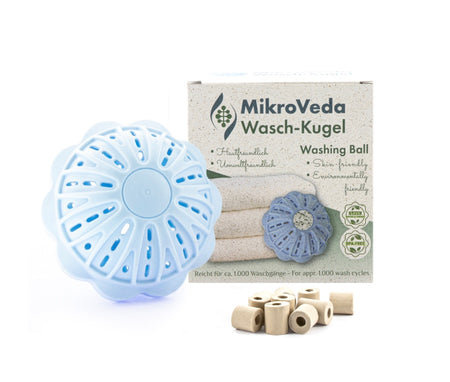 MikroVeda Waschkugel mit Mikroorganismen - KeramikChemiefrei und umweltfreundlich Waschen


MikroVeda Waschkugel mit MikroVeda Keramik-Pipes







Hygienisch saubere Wäsche ohne chemische Waschmittel - und ganz neb