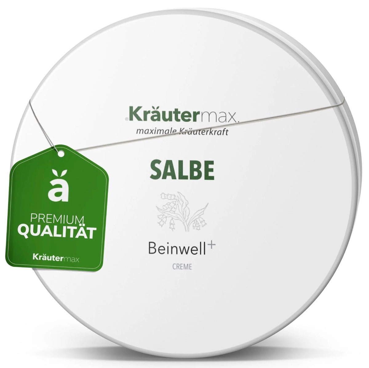 Kräutermax Beinwell Salbe  - 100 ml. Beinwell Salbe von Kräutermax, 100 ml. Enthält Beinwell, Rosmarin und Wacholderöl. Wirksam bei Muskel- & Gelenkschmerzen. Natürliche Hautpflege für schnelle Regeneration.