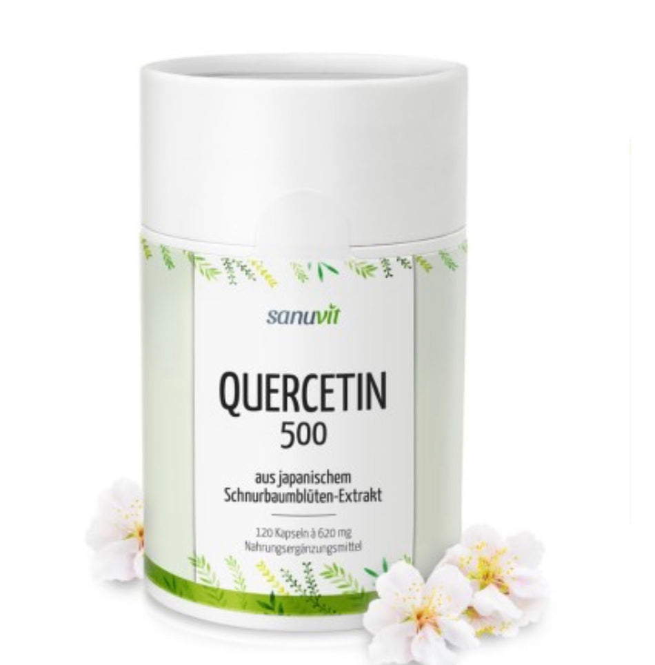 Sanuvit Quercetin hochrein 500 mg - 120 Kapseln