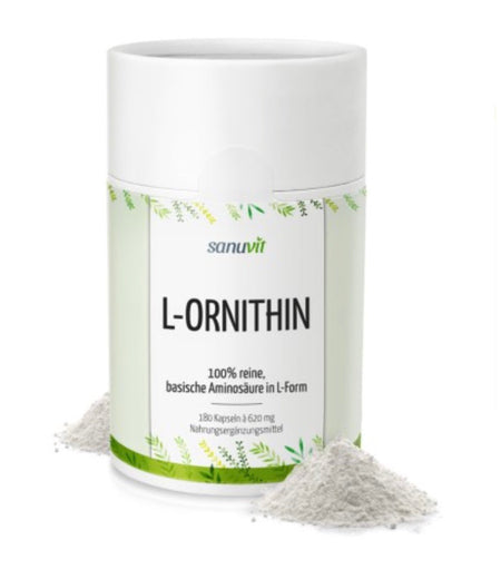 L-Ornithin 500 mg - 180 Kapseln