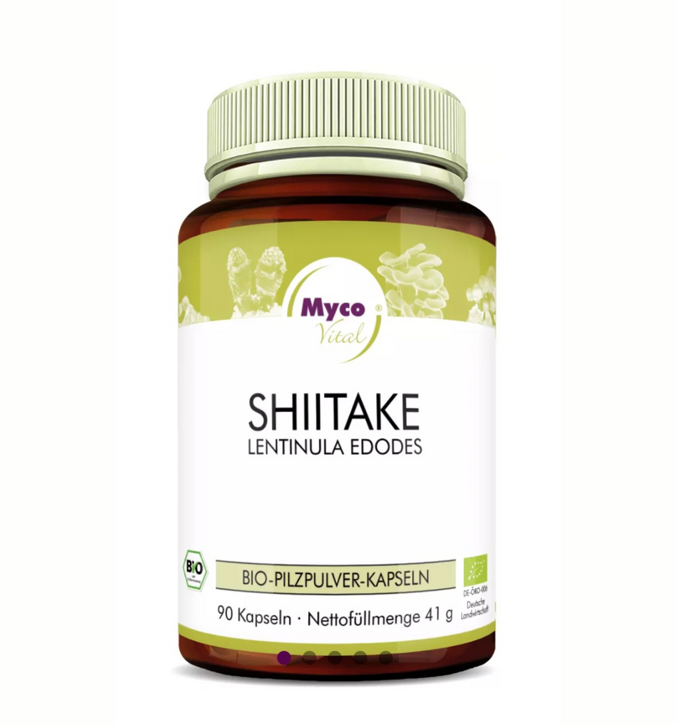 Natuvisan Myco Vital Bio Vitalpilze Shiitake 90 Kapseln