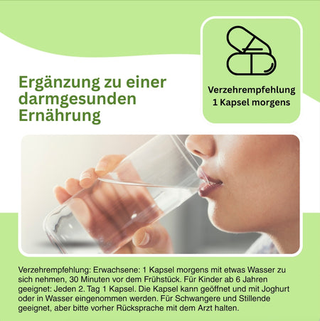 Probiotika mit Präbiotika, Vitamin C und Zink zur Unterstützung von Darm und Immunsystem