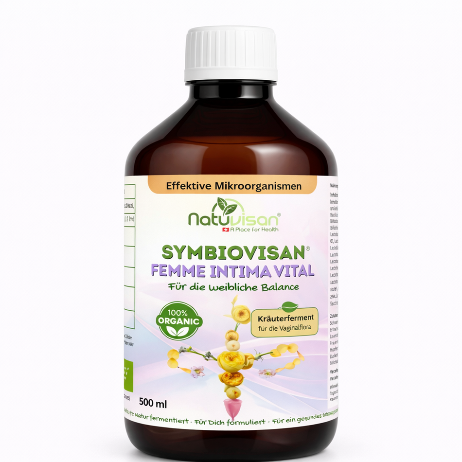 Symbiovisan Femme Intima Vital fermentiertes Mikrobiom Elixier