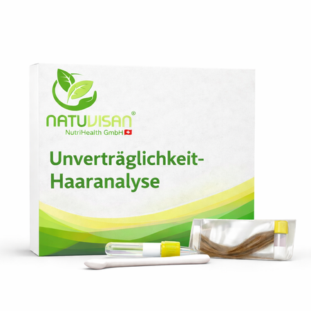 Unverträglichkeits-Haaranalyse Testkit für Lebensmittel und Umweltstoffe

