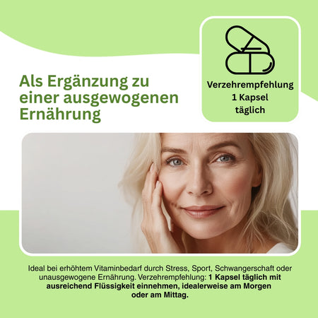 Zink Duo Komplex Nahrungsergänzung für Immunsystem und Zellschutz