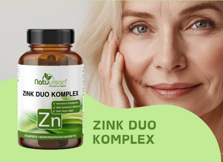 Zink Duo Komplex zur Unterstützung von Immunsystem und Zellschutz