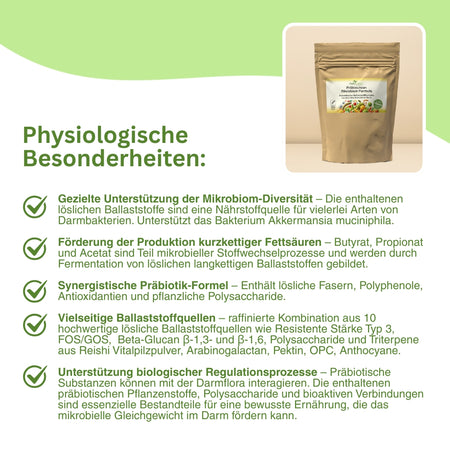 Ballaststoffmischung mit FOS GOS und Beta Glucan