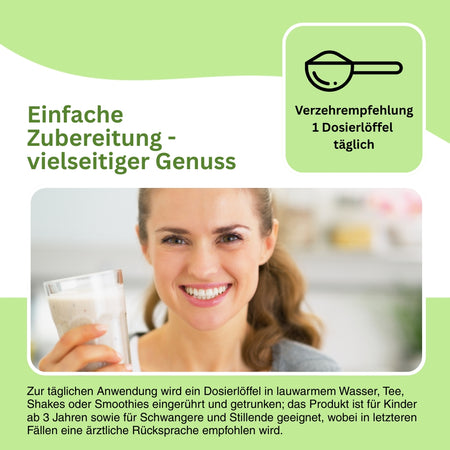 Präbiotisches Pulver für tägliche Ernährung