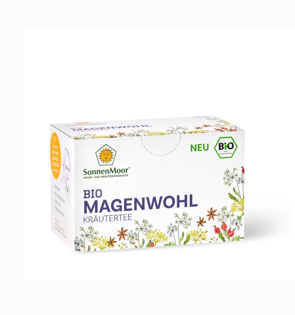 SonnenMoor Bio Magenwohl-Tee® Kräutertee im Filterbeutel 34 g
