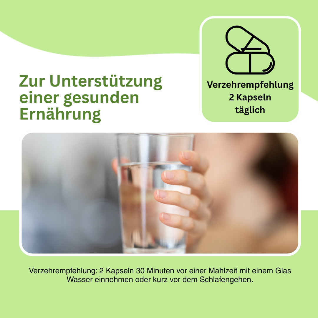 Natuvisan pflanzlicher Komplex zur Unterstützung von Darmbalance und Verdauung