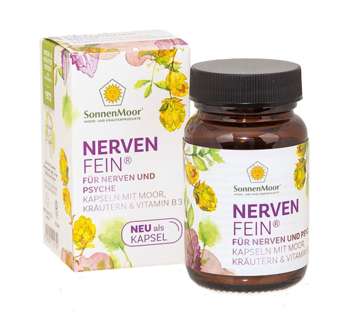 NervenFein Kapseln von SonnenMoor für Nerven und Psyche