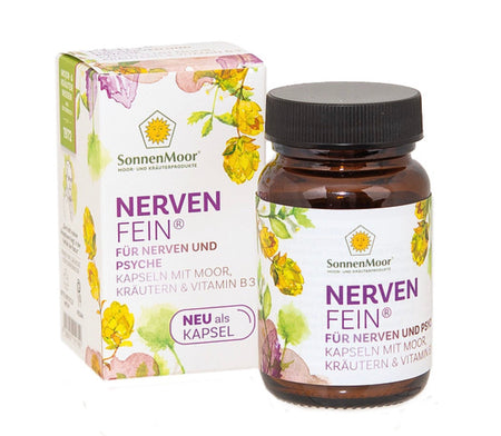 NervenFein Kapseln von SonnenMoor für Nerven und Psyche
